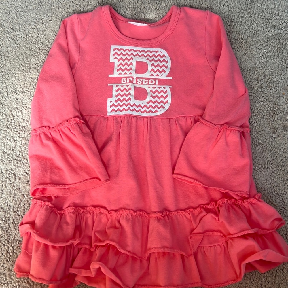 12m dress Bristol glitter vinyl. Can be worn longer as a shirt.